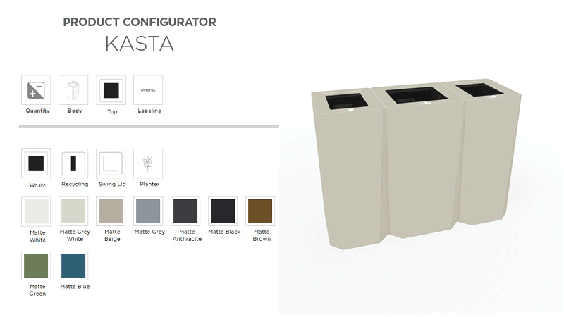 Kasta Configurator
