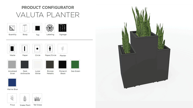 Valuta Configurator