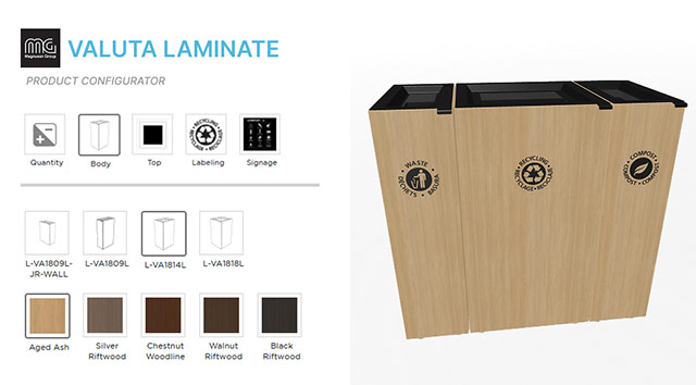 Valuta Laminate Configurator