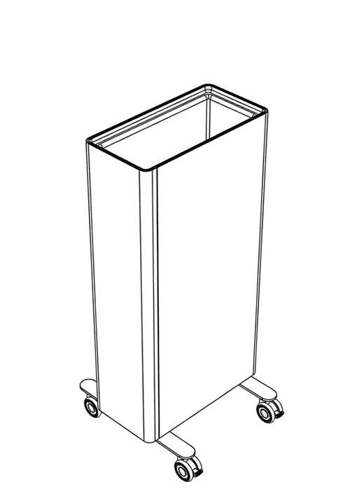 Kaskad Casters Planters