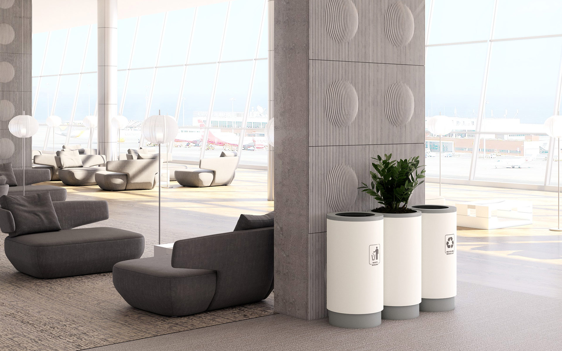 Cirkel Waste Receptacles