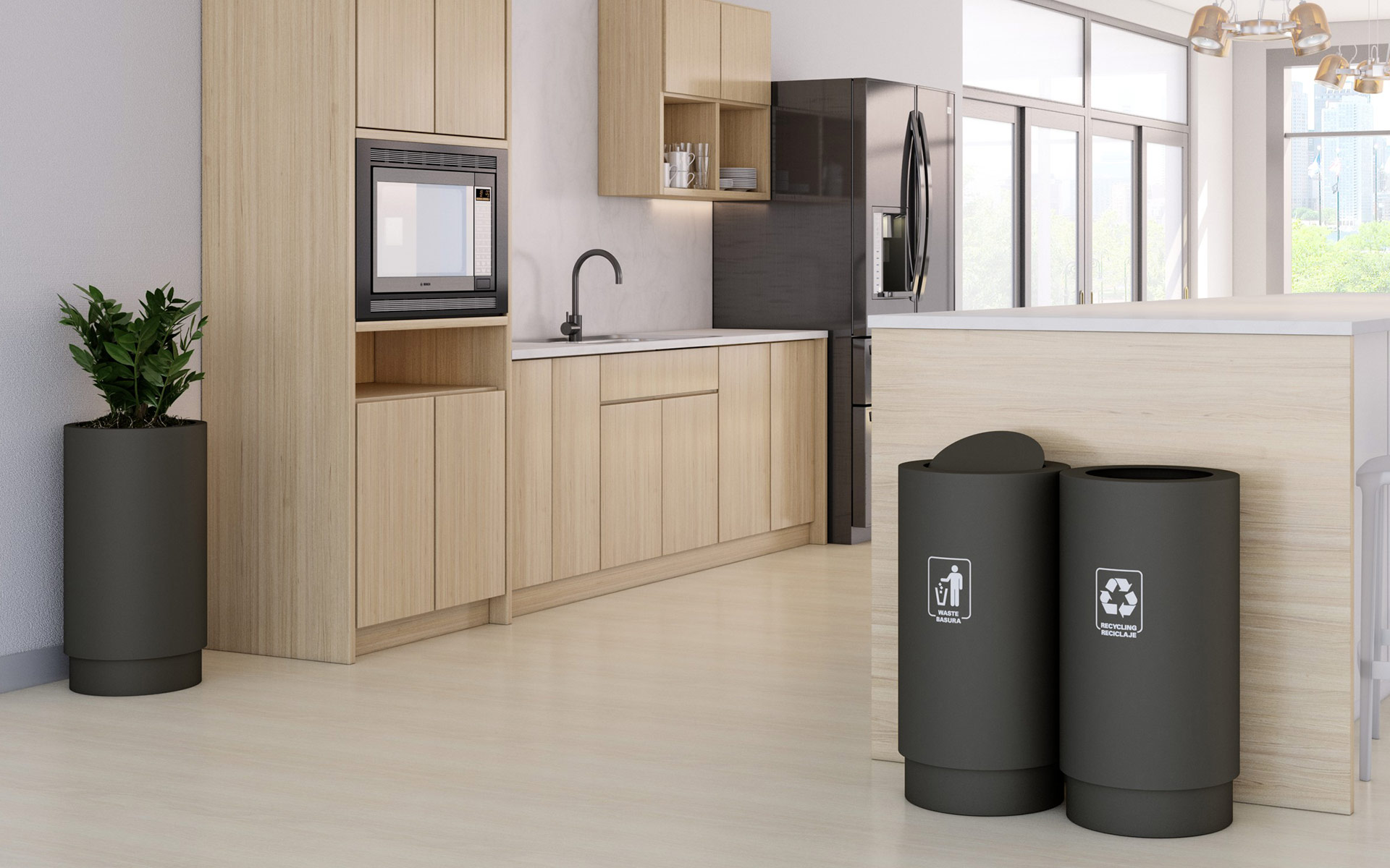 Cirkel Waste Receptacles