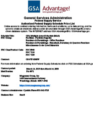 CONTRACT #GS-07F-0308W