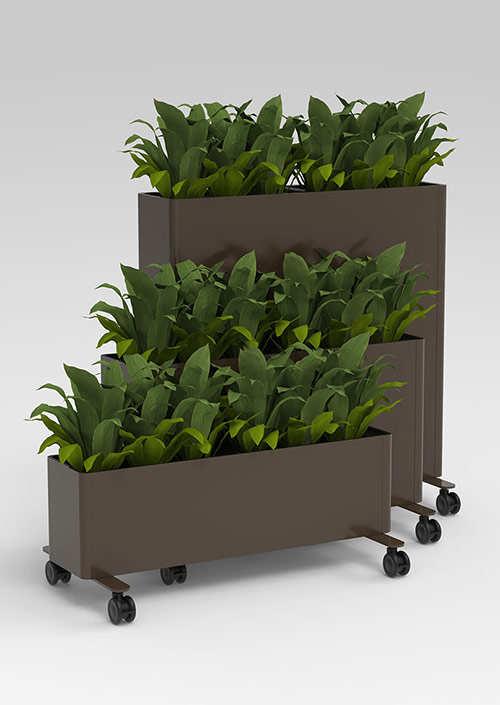 KASKAD CASTERS Planters