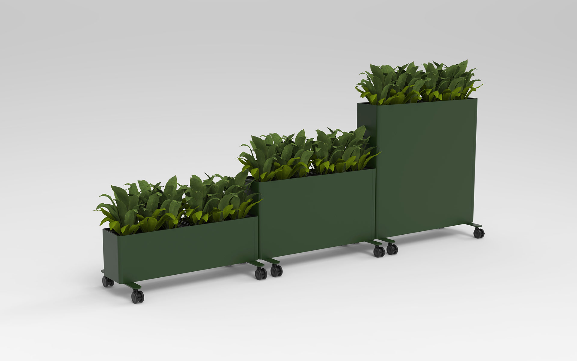 KASKAD CASTERS Planters