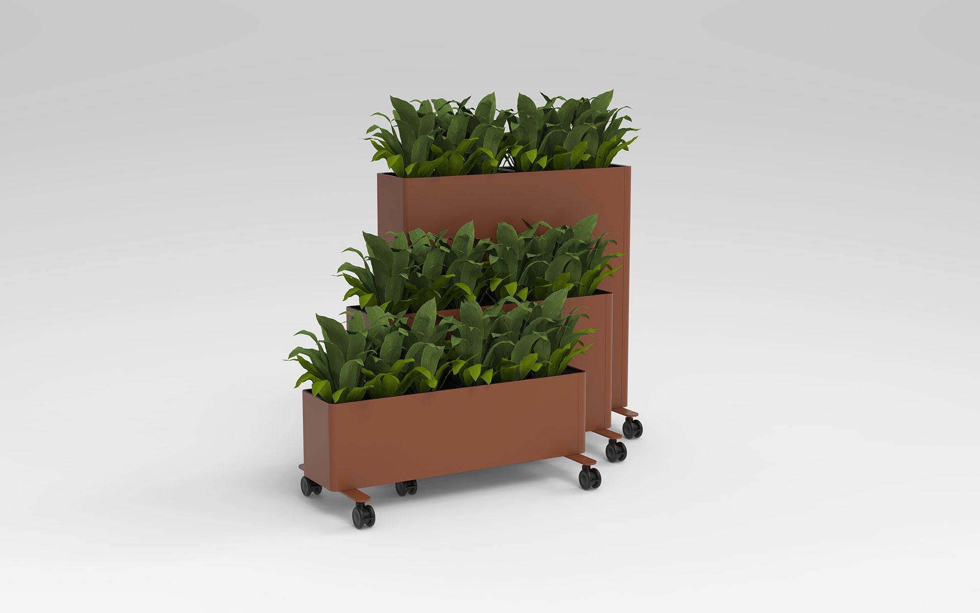 KASKAD CASTERS Planters