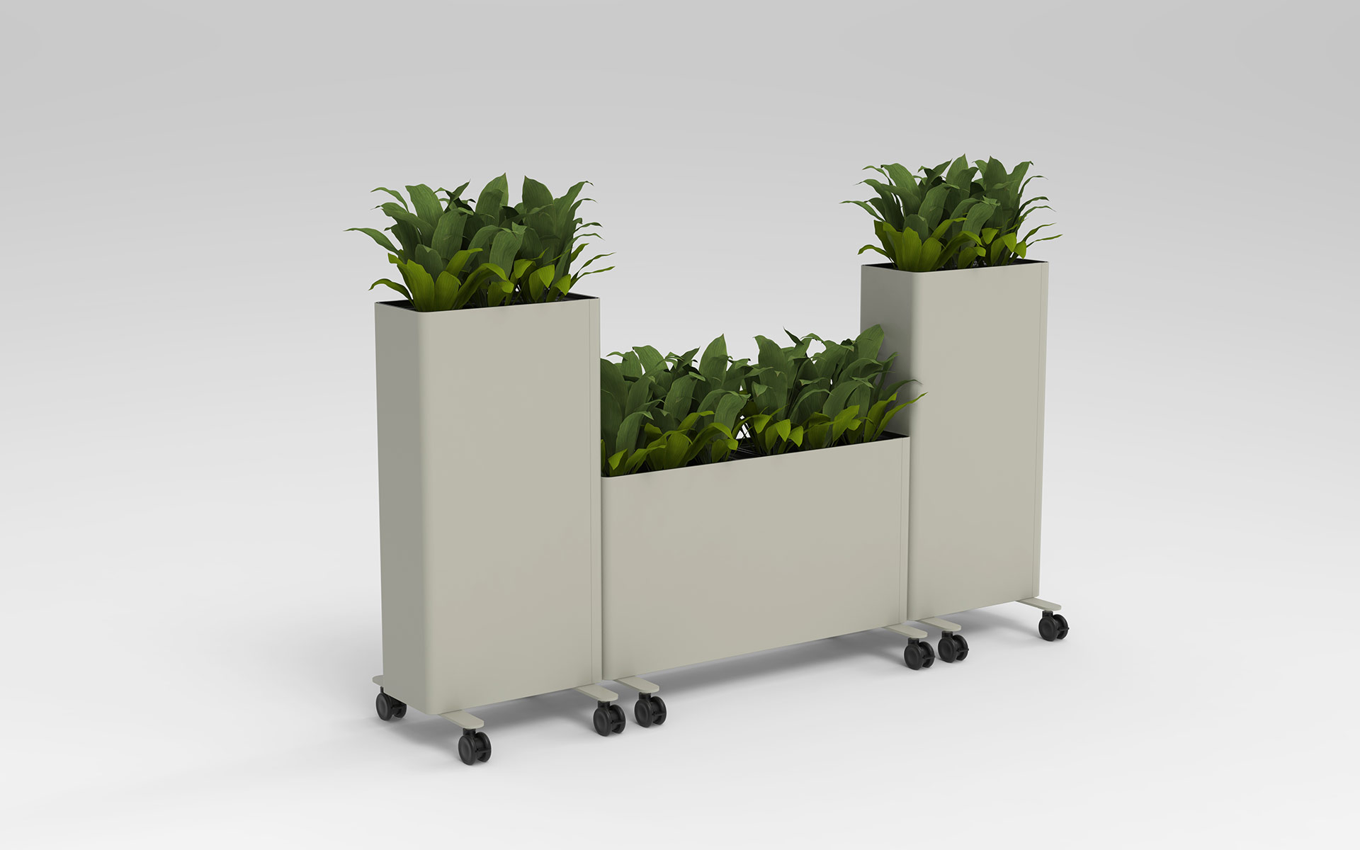 KASKAD CASTERS Planters