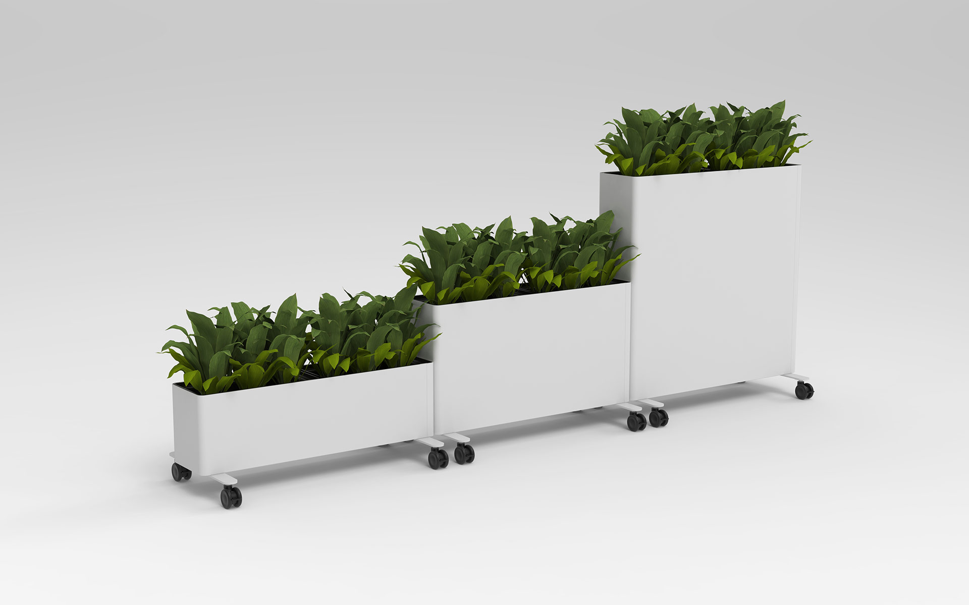 KASKAD CASTERS Planters