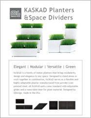 Kaskad Planters & Space Dividers