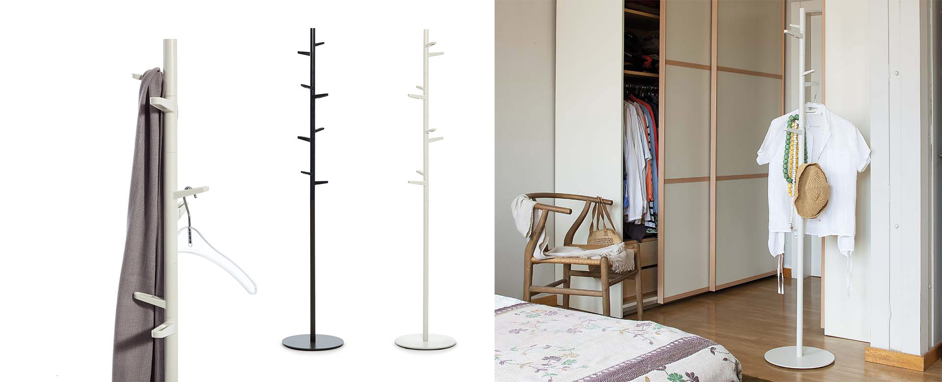 coat tree with umbrella stand