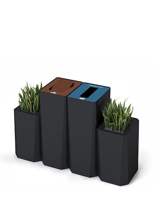 Kasta Planters & Waste Receptacles