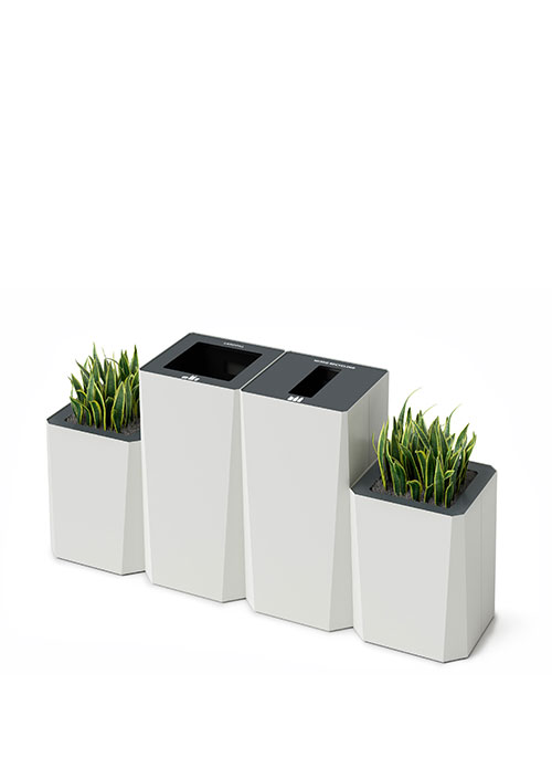 Kasta Planters & Waste Receptacles