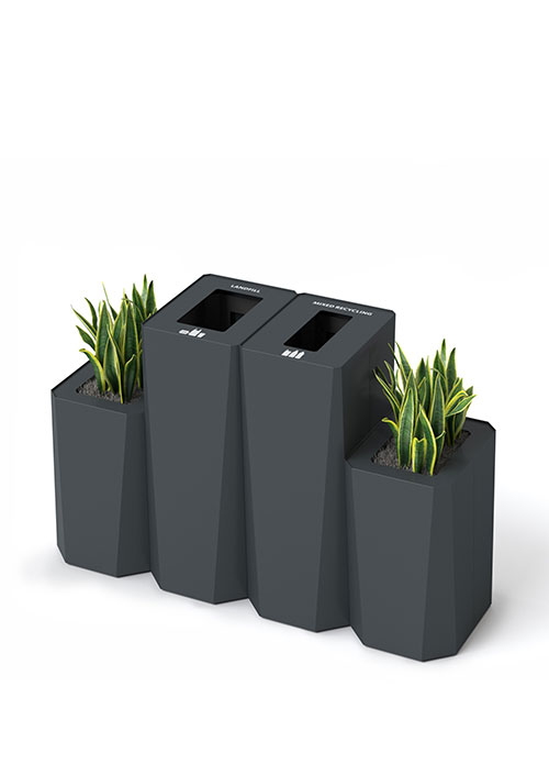 Kasta Planters & Waste Receptacles
