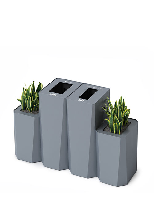 Kasta Planters & Waste Receptacles