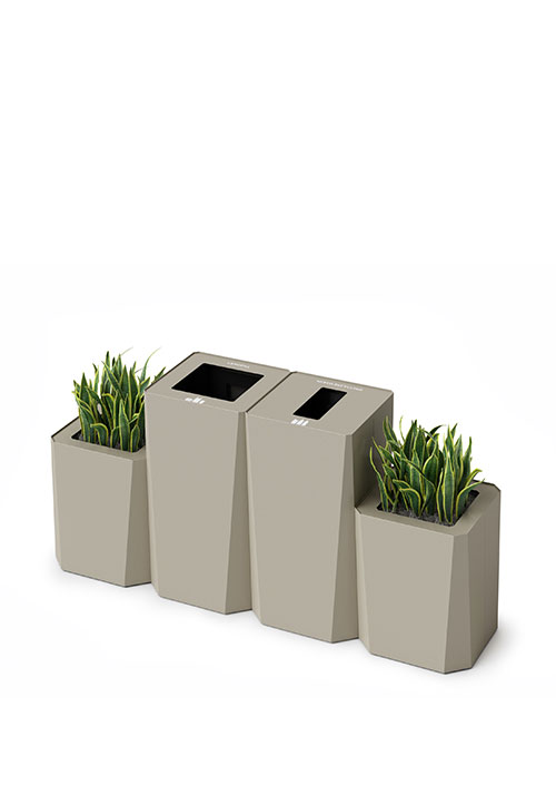 Kasta Planters & Waste Receptacles