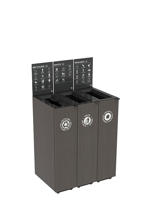 Valuta Laminate Waste Receptacles