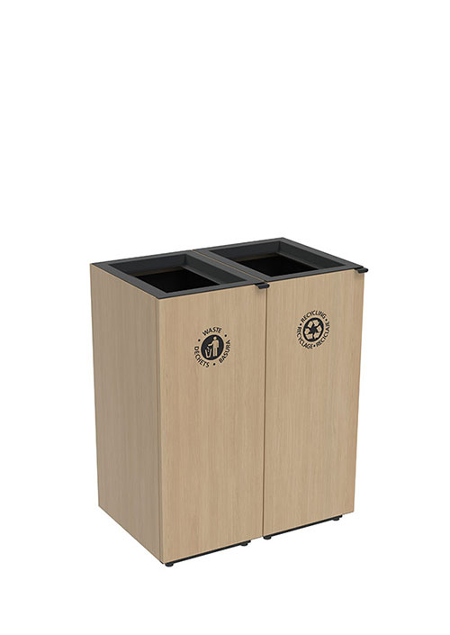 Valuta Laminate Waste Receptacles