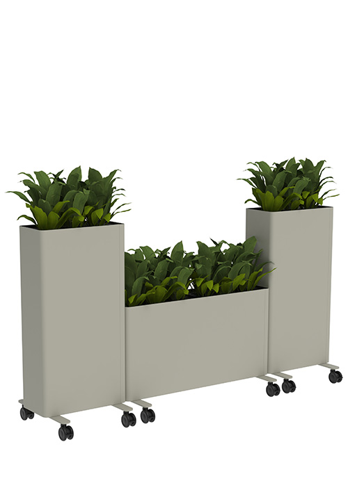 Kaskad Casters Planters