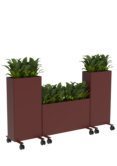 Kaskad Casters Planters
