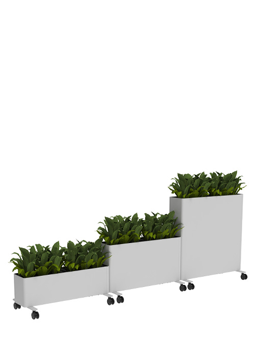 Kaskad Casters Planters