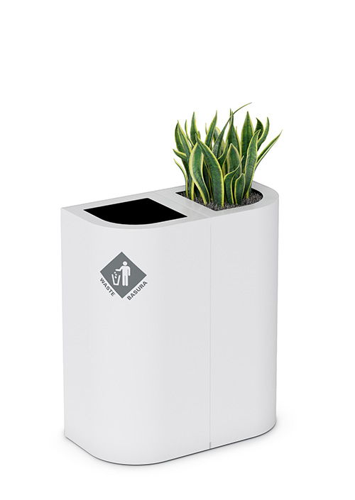 Pic Waste Receptacles + Pic Planters