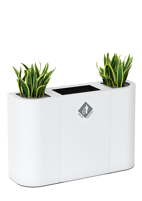 Pic Waste Receptacles + Pic Planters