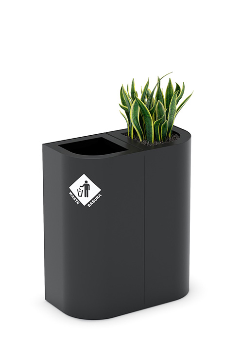 Pic Waste Receptacles + Pic Planters