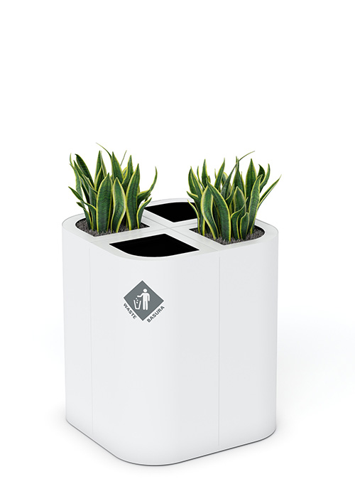 Pic Waste Receptacles + Pic Planters
