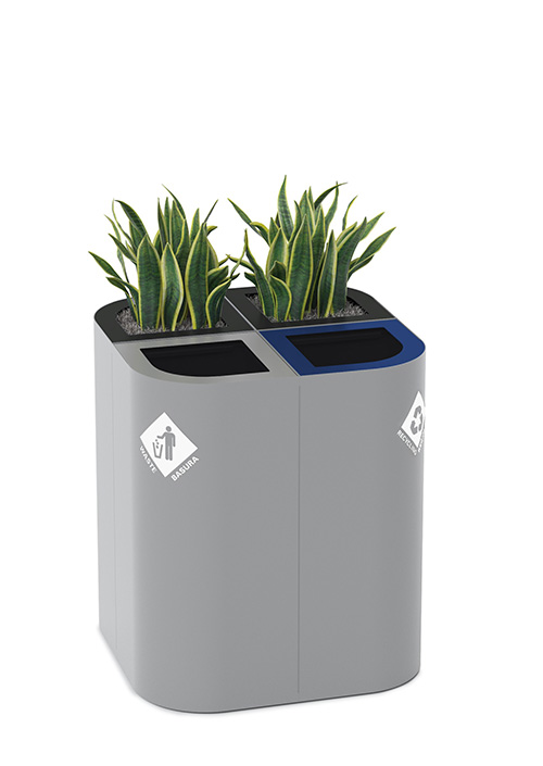 Pic Waste Receptacles + Pic Planters